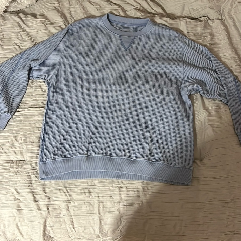 Aerie periwinkle crewneck, Size Medium